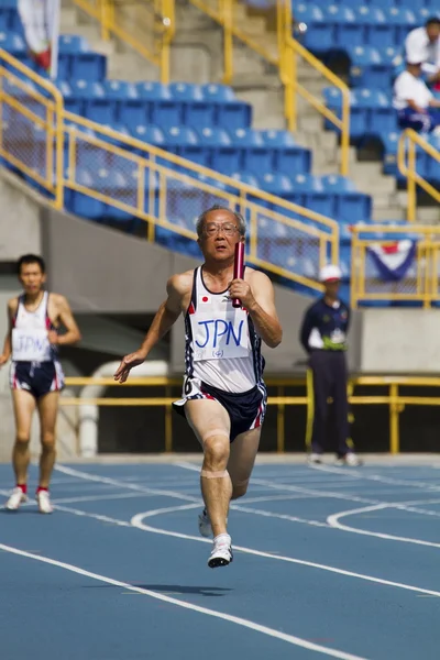 Elderly track and field game
