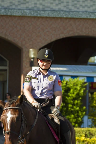 The mounted police