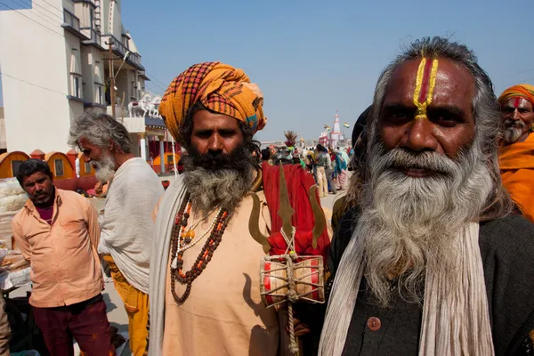 Guru, teachers and holy men met on the biggest festival on Earth