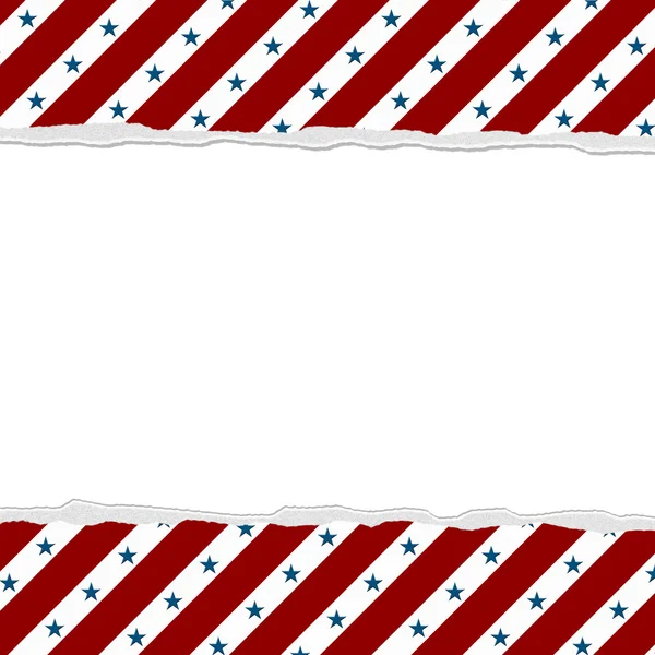 Red Stripes with Blue Stars background for your message or invit