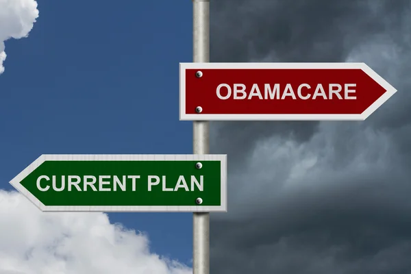 Current Plan versus Obamacare