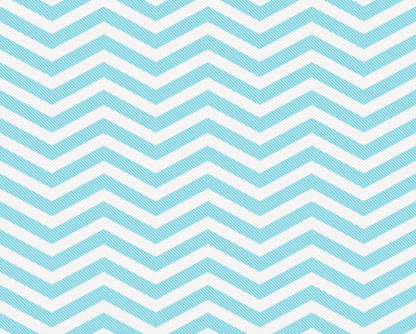 Teal and White Zigzag Textured Fabric Background