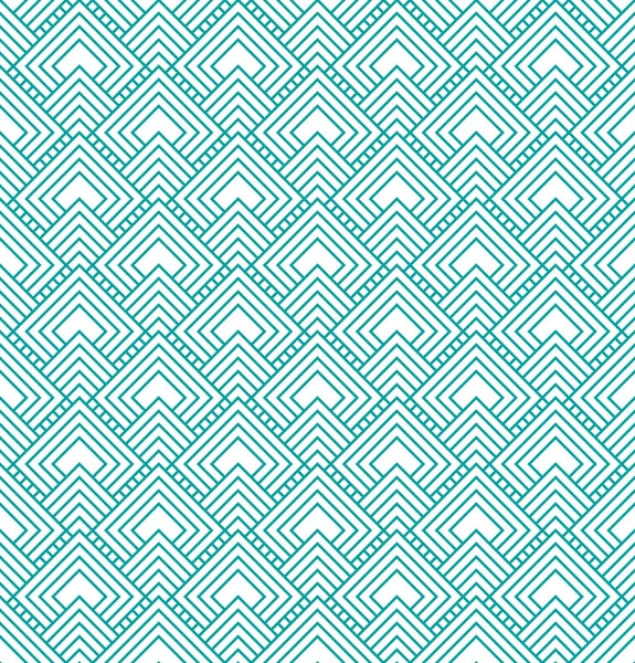 Teal and White Diamonds Tiles Pattern Repeat Background