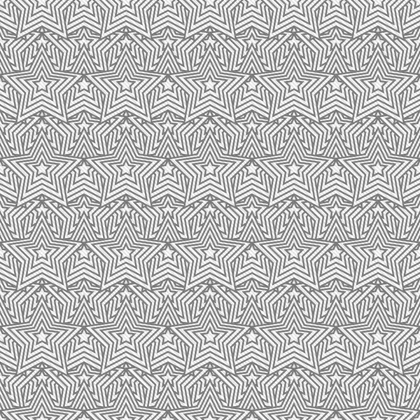 Gray and White Star Tiles Pattern Repeat Background