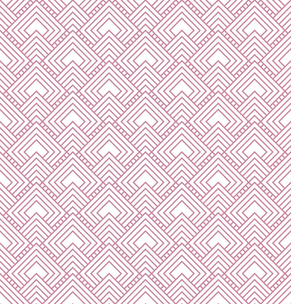 Pink and White Diamonds Tiles Pattern Repeat Background