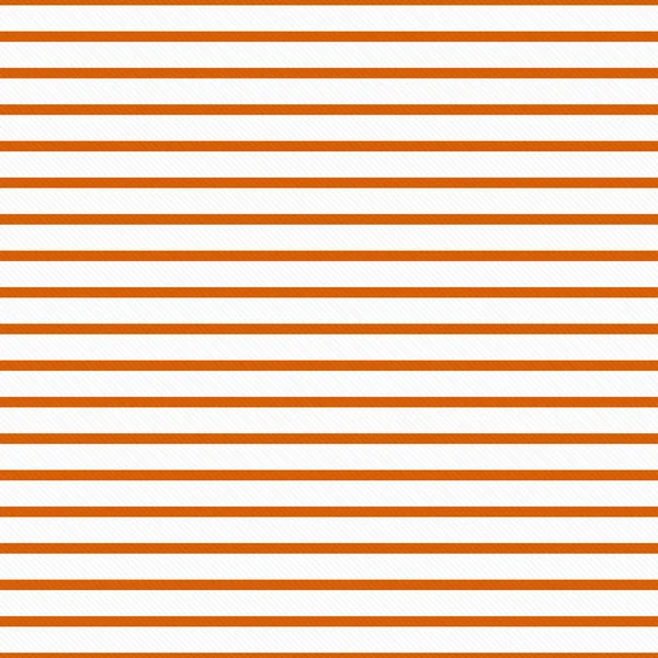 Thin Bright Orange and White Horizontal Striped Textured Fabric