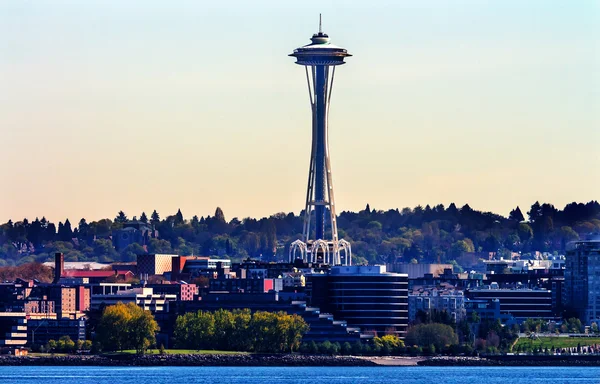 Seattle Tower Cityscape Buildings Washington