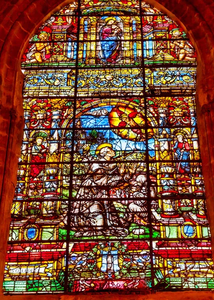 Saint Francis Stained Glass Cathedral of Saint Mary of the See S