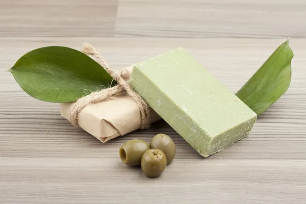 Natural handmade olive oil soap