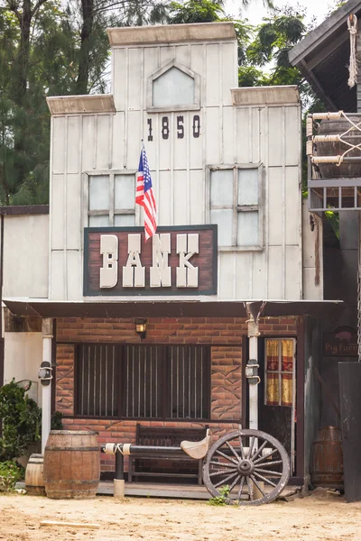 Bank in Wild West style
