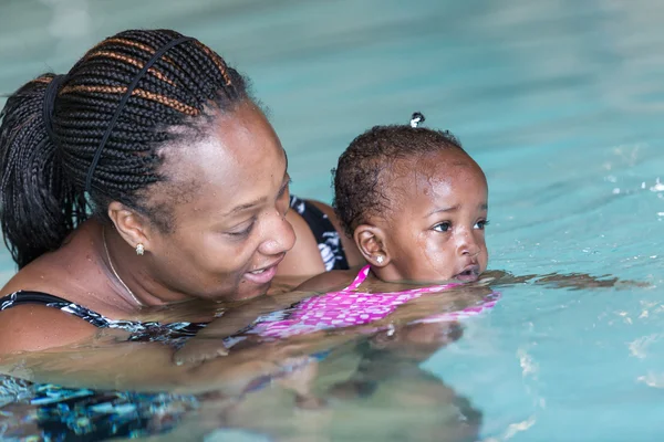 Infant swimming lessons