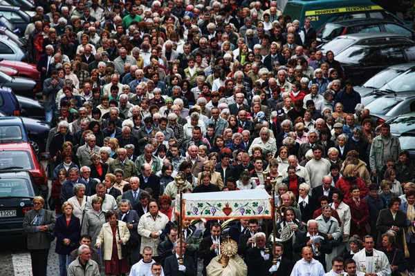 Religious procession in Wroclaw, Poland /2008/