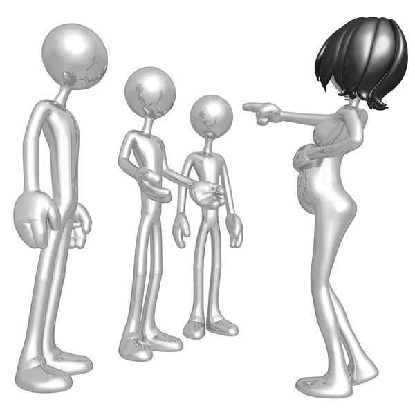 亲子鉴定问题 - 图库照片LuMaxArt#12345037