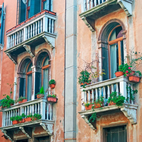 Old balconies