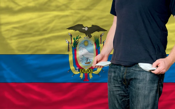 Recession impact on young man and society in ecuador