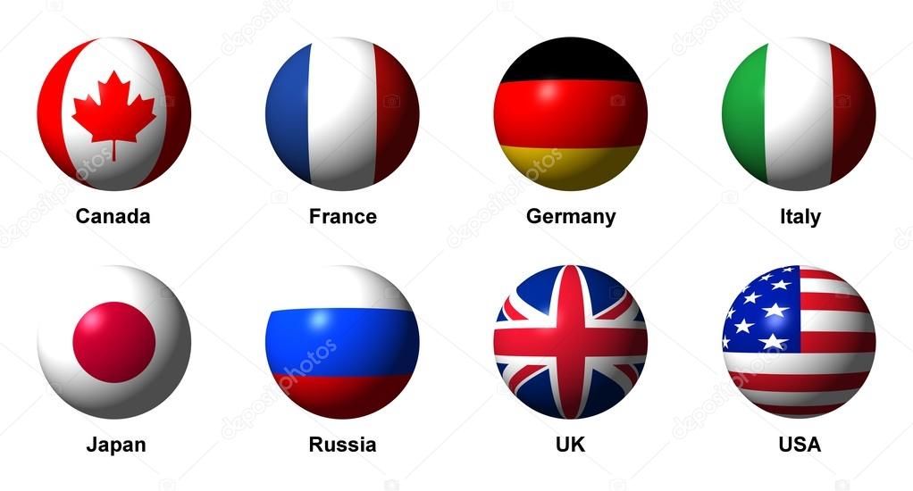 عکس+سکس+با+دختر+بچه Colagem de bandeiras dos países do g8 com rótulos — Fotografias de ...