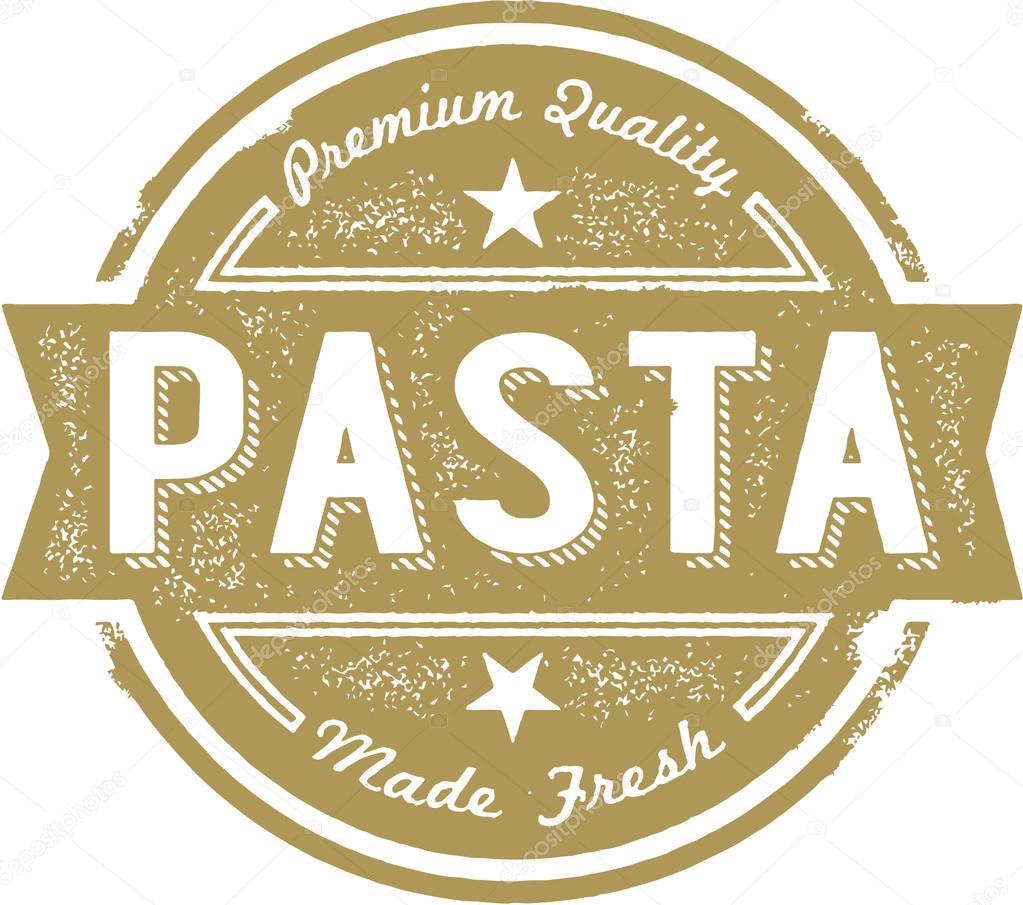 Style Pasta Stamp — Stock Vector © daveh900 30827567