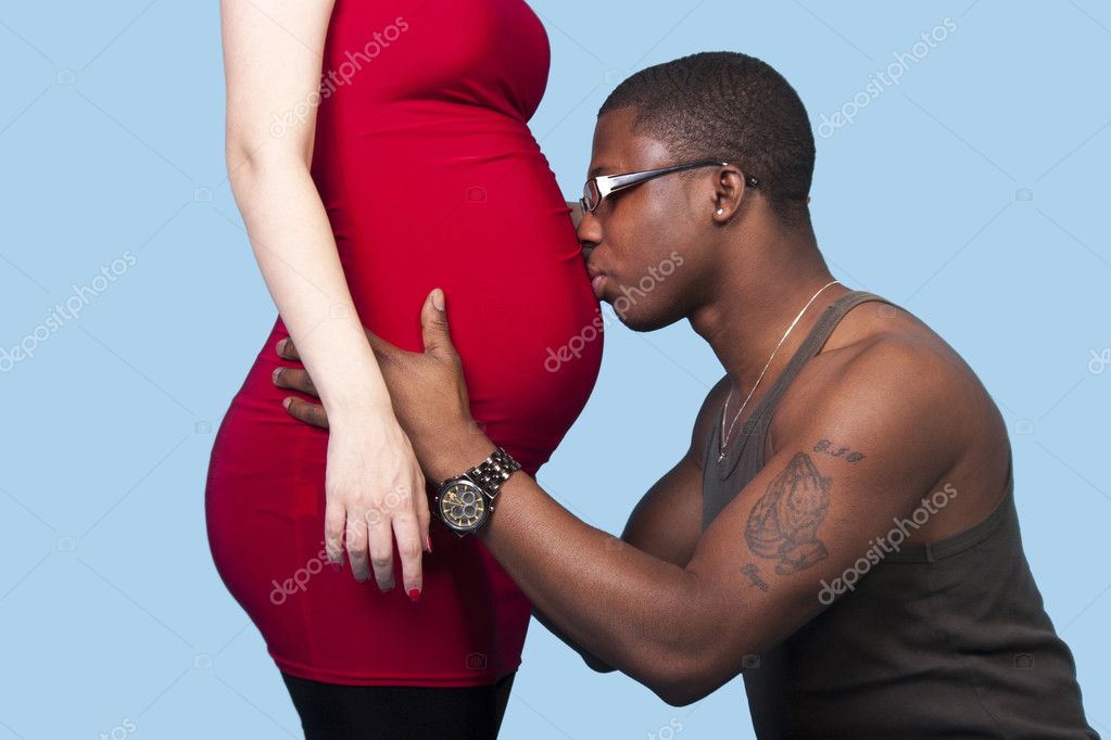 Pregnant Black Man 16