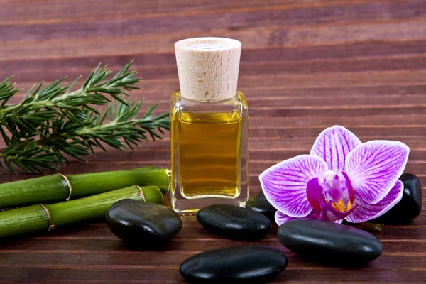 Aromatic oil bottle massage
