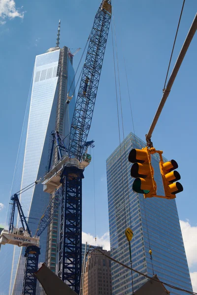Construction continues on One World Trade Center