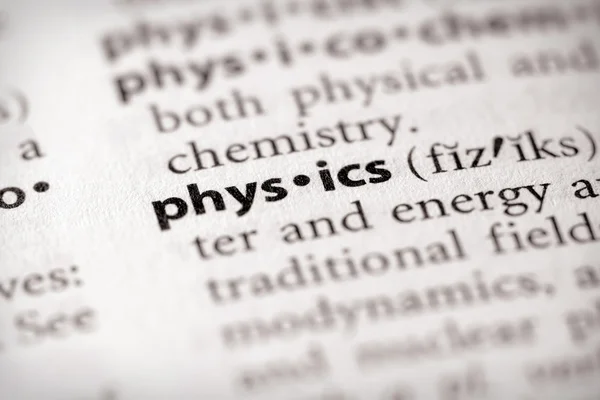 Dictionary Series - Science: physics