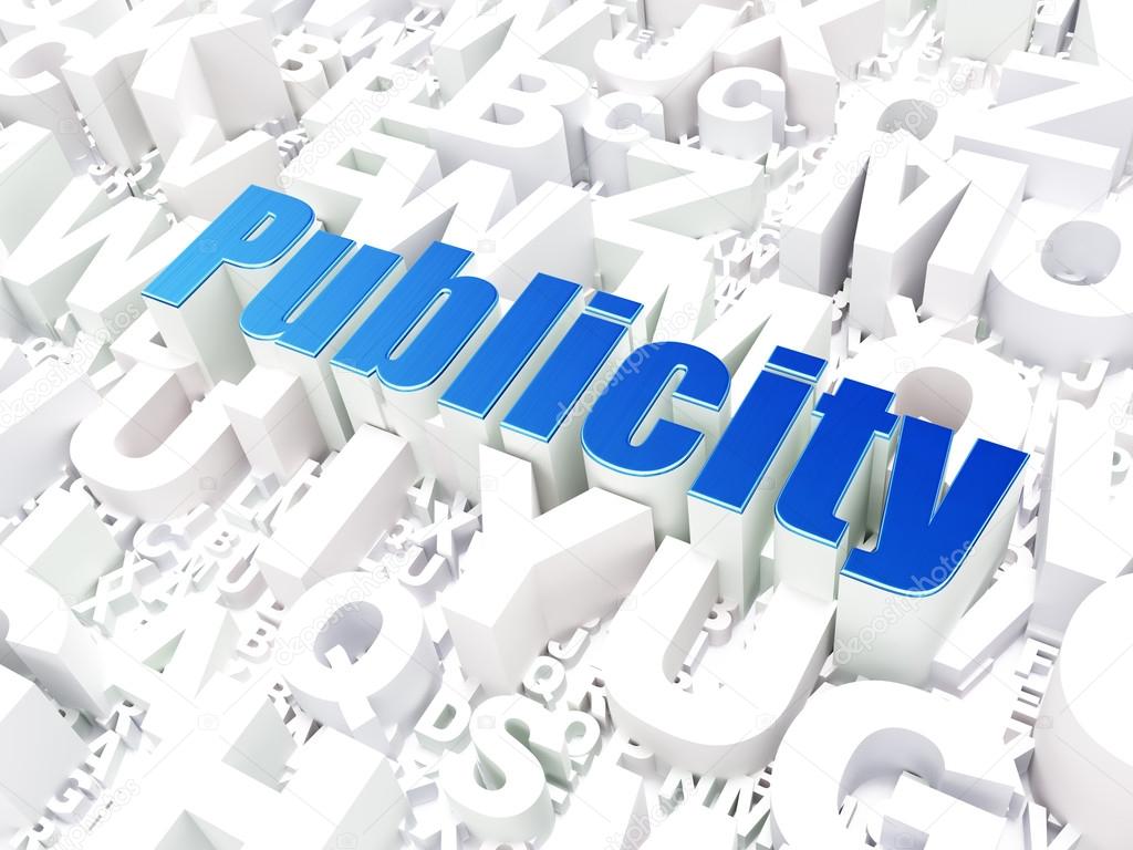 Is It All For Publicity marketing concept publicity on alphabet background Is It All For Publicity marketing concept publicity on alphabet background