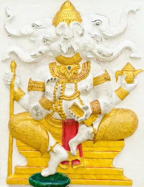 God of success 6 of 32 posture. Indian or Hindu God Ganesha avat