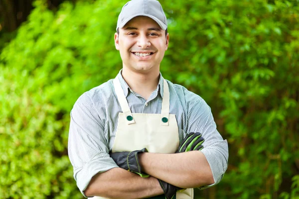 Gardener portrait