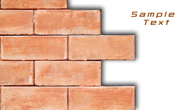 Grunge brick wall frame