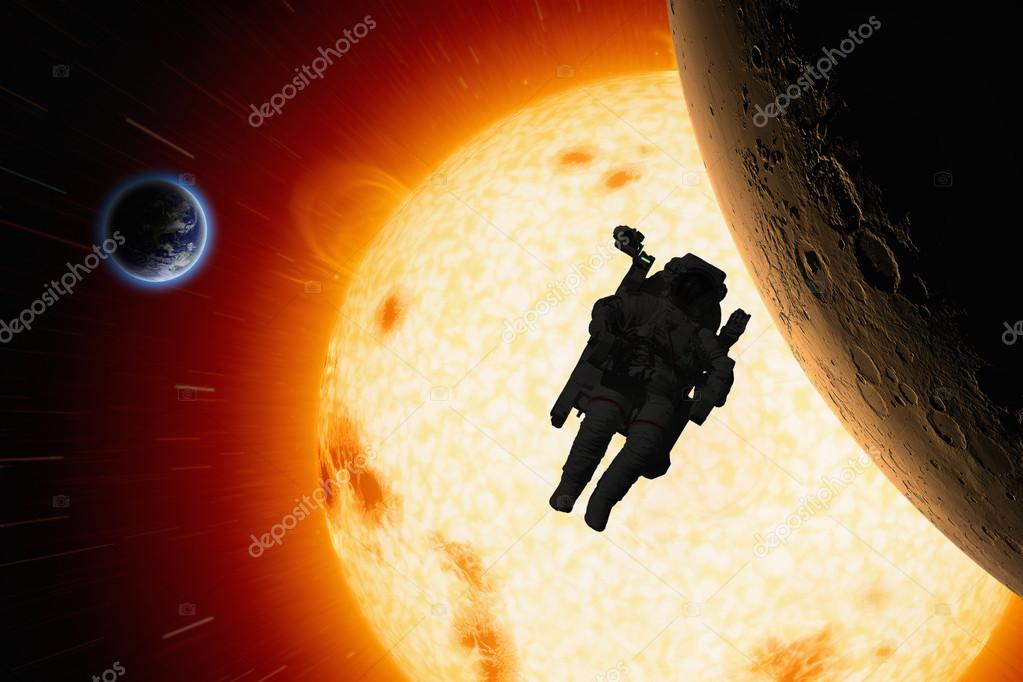astronaut sun and i introduction What is the solar system it is our sun and everything that travels around it our solar system is elliptical in shape that means it is shaped like an egg the sun is in the center of the solar system. astronaut sun and i introduction What is the solar system it is our sun and everything that travels around it our solar system is elliptical in shape that means it is shaped like an egg the sun is in the center of the solar system.
