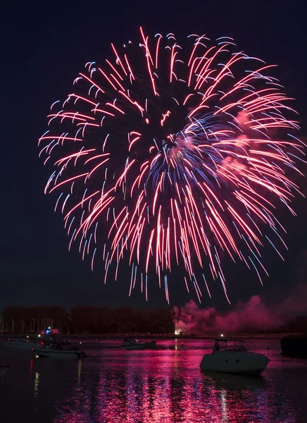 Fireworks On The River