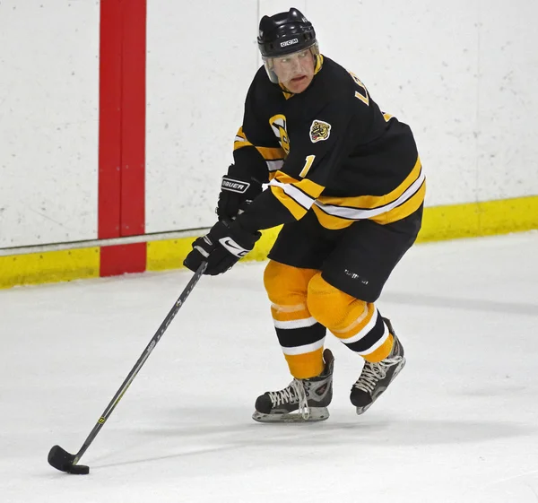 Boston Bruins Alumni Hockey Game Reggie Lemelin Skating