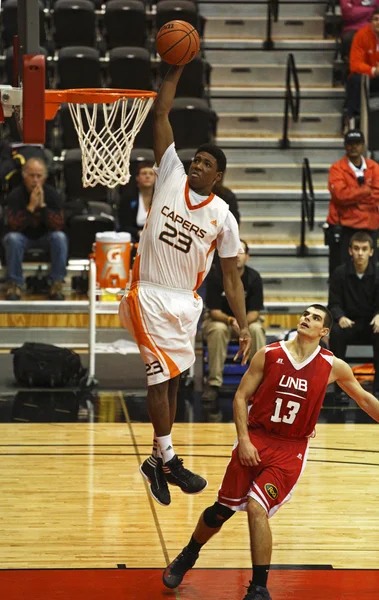 Basketball Player Jumping Dunk