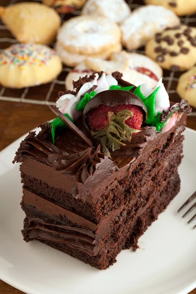 Chocolate Cake and Cookies