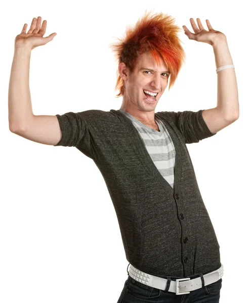 dude with mohawk