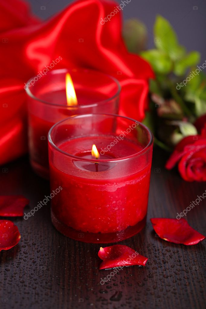 Красные свечи 33