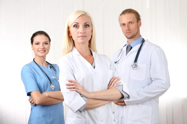 Medical workers in office
