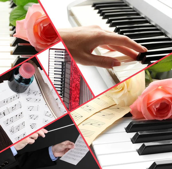 Classical music collage