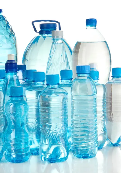 Water bottles wall Water bottles wall