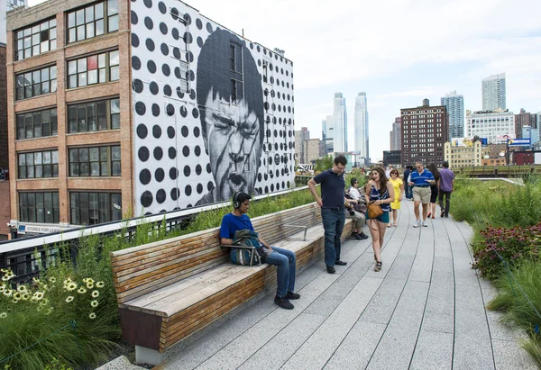 High line park in New York