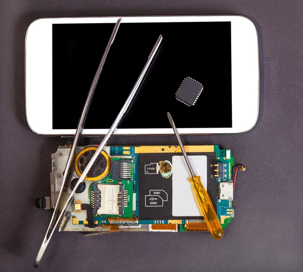 Repair and maintenance of mobile devices