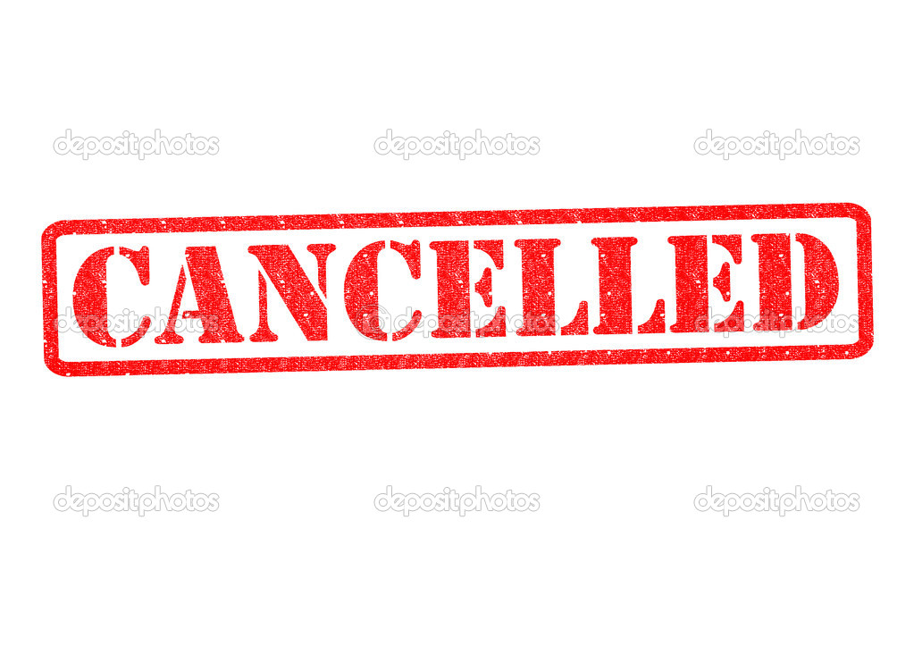 CANCELLED Rubber Stamp — Stock Photo © chrisdorney #24043209