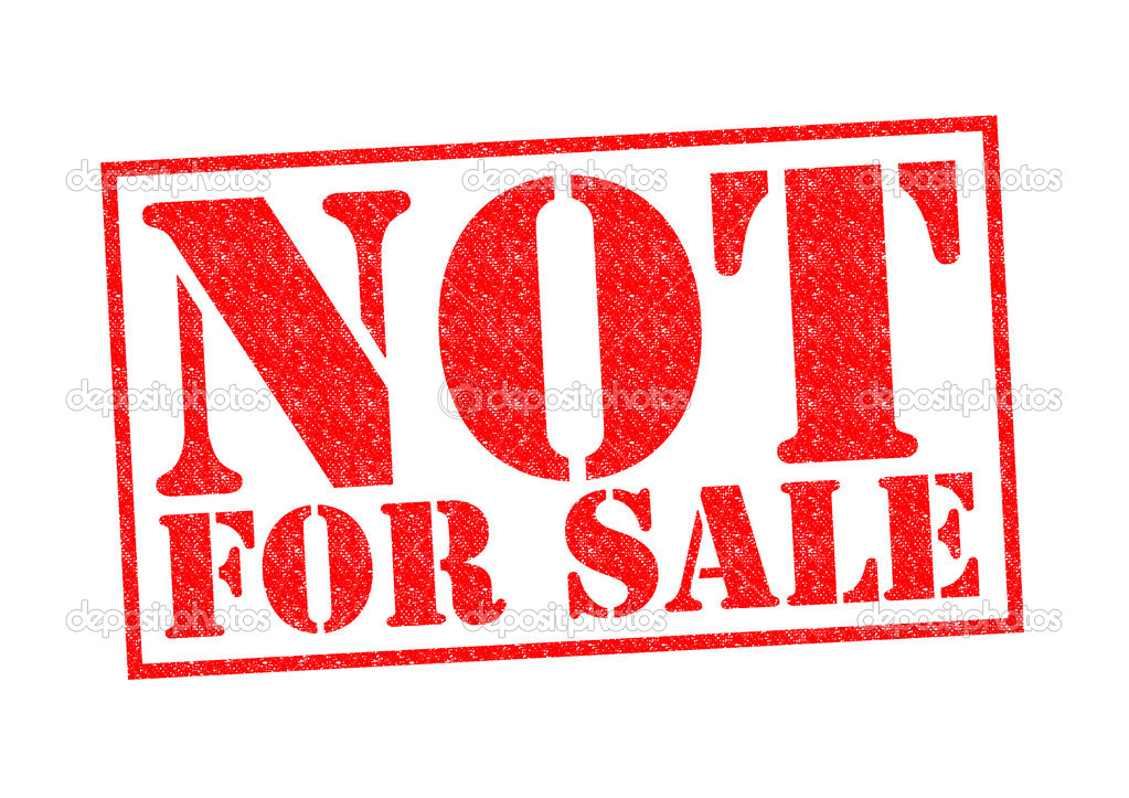 you are not for sale you are not for sale