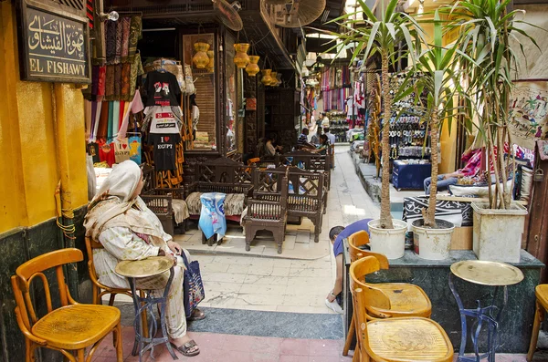 El fishawy cafe in cairo souk egypt
