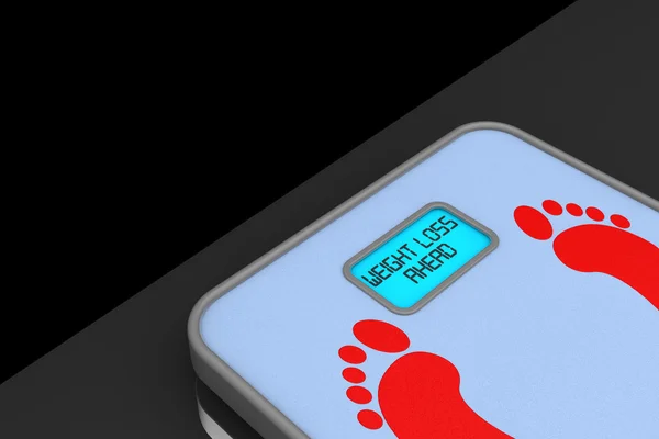 Digital Bathroom Weight Scale with Weight Loss Ahead Sign