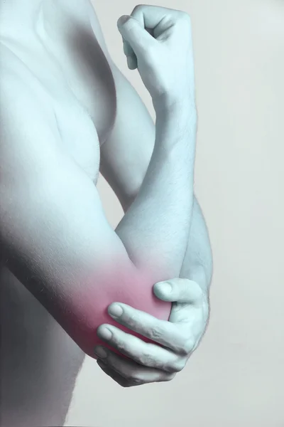 Acute elbow pain