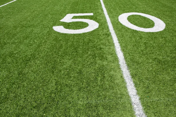 American Football Fifty Yard Line
