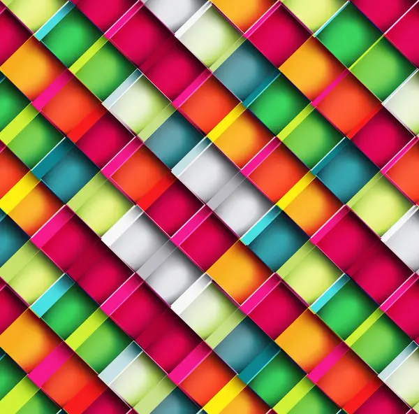 Geometric colorful seamless pattern texture design Vector backgr