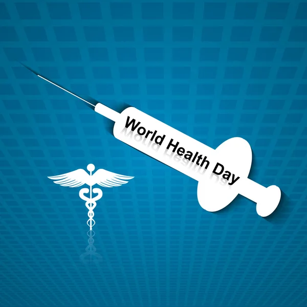 Vector beautiful world heath day medical colorful background