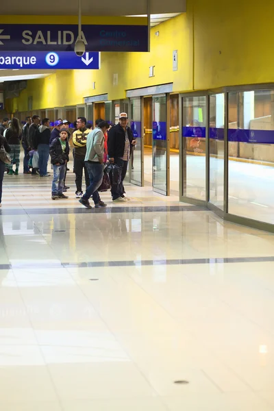 Metropolitano Central Station in Lima, Peru